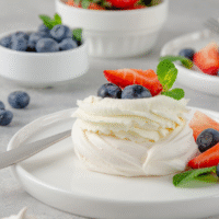 Mini Pavlovas with Fresh Berries A Delicate Dessert Delight