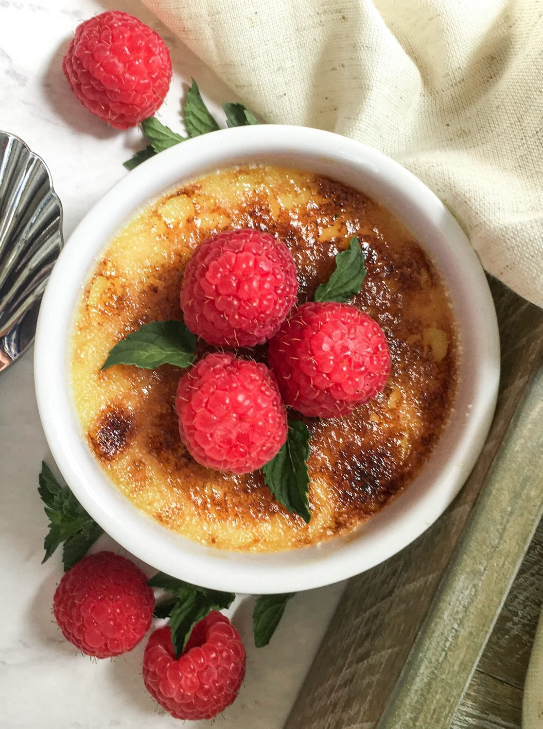 Broiled Creme Brulee