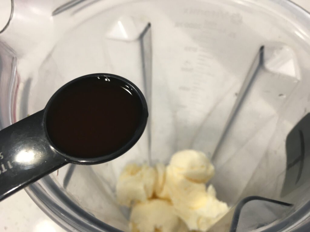 Add the vanilla extract.